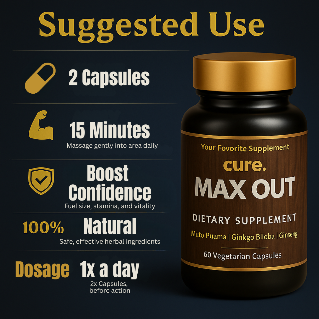 Cure Max Out Supplement