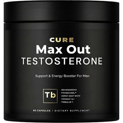 Cure Max Out Testosterone - Support & Energy Booster